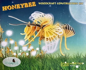 Puzzle drewniane 3D pszczoła