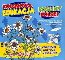 Kolorowanka - rośliny polski