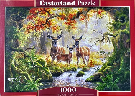 Puzzle jelenie 1000 (1)